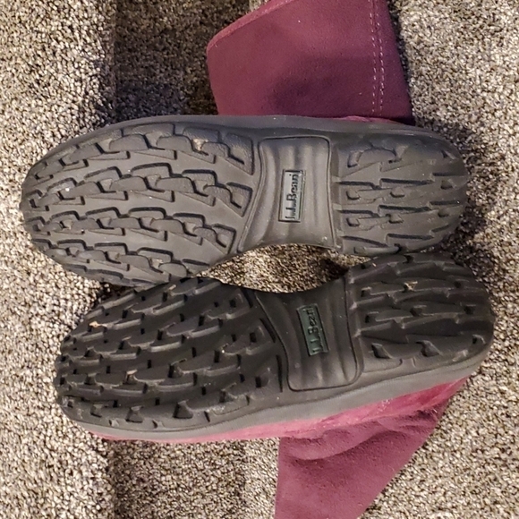 L.L.Bean Thinsulate Lined Suede winter boots shoes - Picture 8 of 10